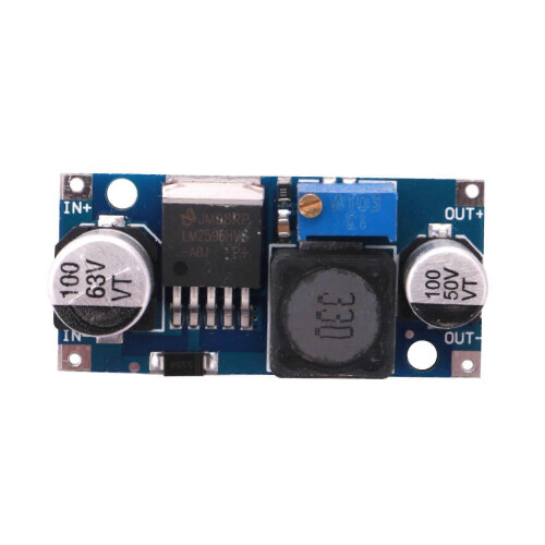 4X 48V Adjustable Step-Down Regulator Module, DC-DC, LM2596HV Input, 4.5-60V Module 1