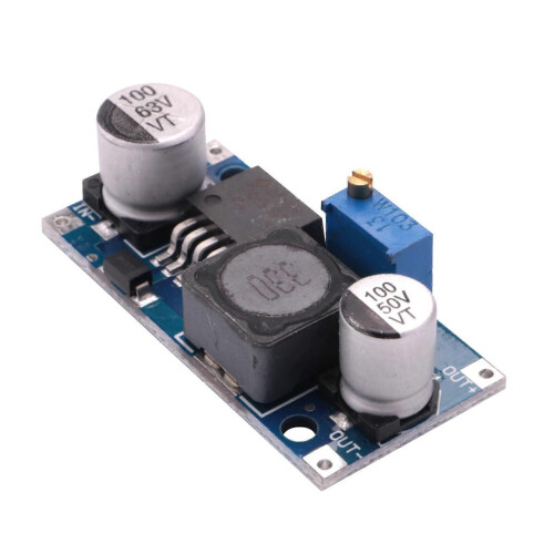 4X 48V Adjustable Step-Down Regulator Module, DC-DC, LM2596HV Input, 4.5-60V Module 2