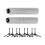 10PCS for Eufy Omni E28 / E25 Robot Vacuum Replacement Parts Vacuum Side Brush Roller Brush 2