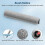 10PCS for Eufy Omni E28 / E25 Robot Vacuum Replacement Parts Vacuum Side Brush Roller Brush 4