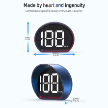 Display head-up compatibile con auto, GPS digitale, tachimetro per auto, installazione plug and play