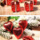 Boules de Noël à paillettes - 72 pièces 5