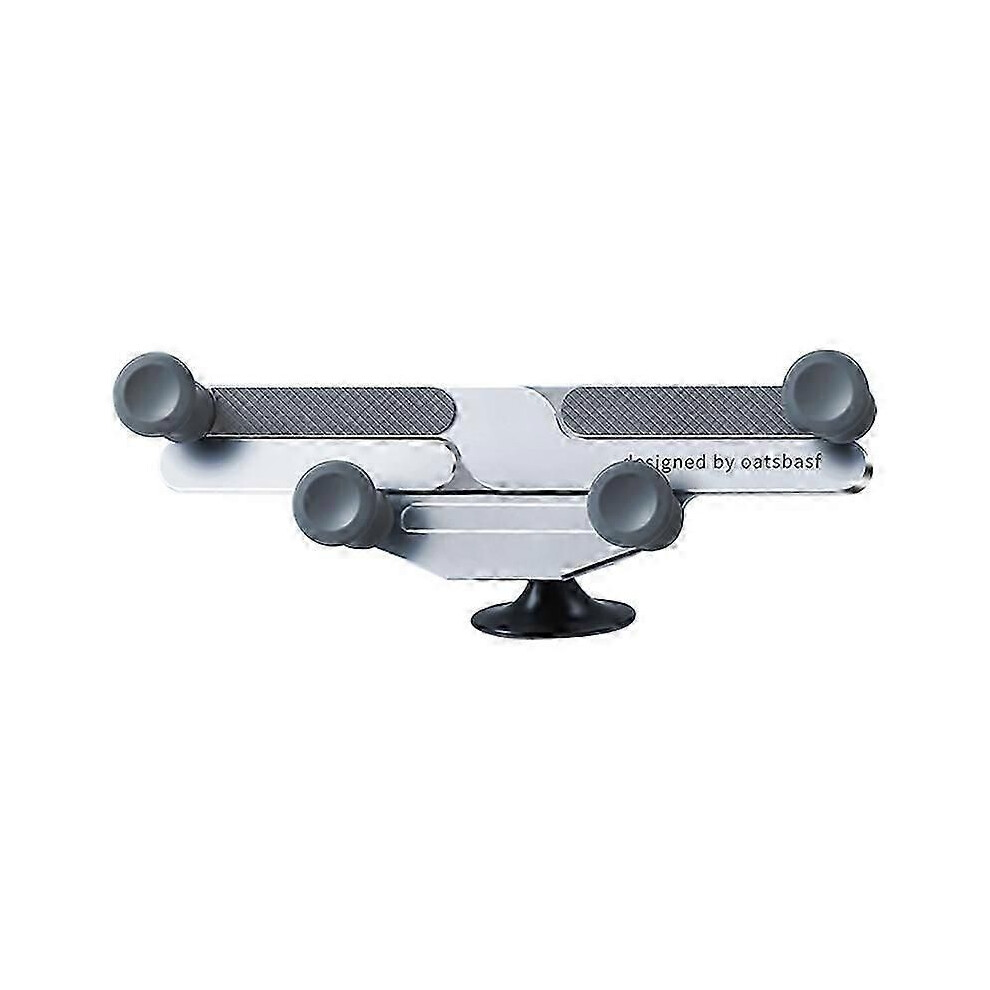 Oatsbasf X03 Mini Folding Aluminum Alloy Car Phone Holder - Auto Locking Gravity Phone Mount Bracket 9319739803112