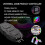 Kit controller ARGB con telecomando a 17 tasti, mini kit controller per ventole PC RGB compatibile con 3