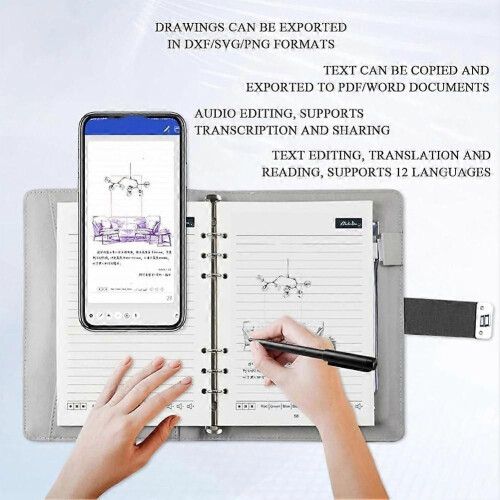 Syncify Digital Sketchbook Pro V2, Bluetooth 5.0 Smart Sync Pen & Ψηφιακό Σημειωματάρι 2