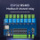 ESP32 RS485 Modbus 8 Channel Relay Module 9-24V TYPE-C with WIFI Bluetooth Support Modbus 4