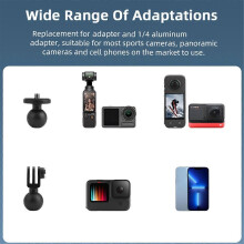 Motorcycle Clip Handle Holder Base for Pocket 3