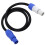 Stage Light PowerCON AC Power Cable in/OUT Conversion Extension Wire 2