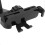 Car Phone Holder ABS Black Navigation Mount Bracket Replacement for MercedesBenz C GLC Class 2