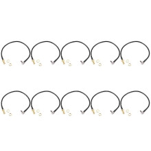 10X SMA Female Jack to TS9 Male Right Angle Pigtail Coaxial Cable Antenna