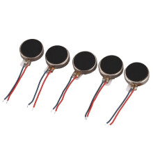 5pcs DC3V/0.1A 1.5V/0.05A 10x2.7mm Coin Mobile Phone Vibration Motor Silver