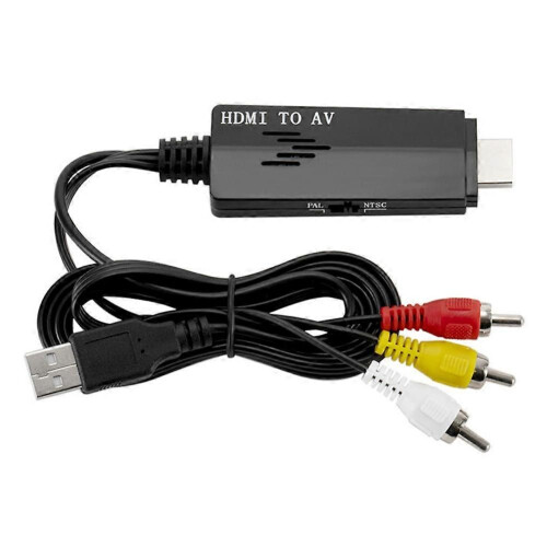 Καλώδιο μετατροπής HD σε AV για RCA 480 i 576 i Αρσενικό σε Αρσενικό