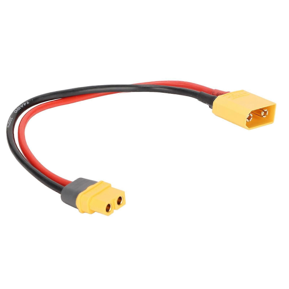 Xt60h F To Xt90 Male Adapter Cable, Super Flexible And Reusable Xt90 Male Connector For Model Cars, Airplanes And Boats 9319739660692