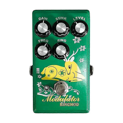 Elgitarreffekt Ringmod Multimodulationspedal Ringmodulator Effektpedal, Gitarrpedaltillbehör