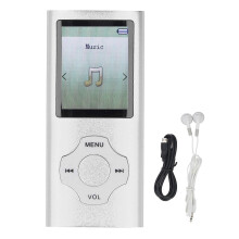 HiFi MP3 MP4 Player, 1.8 inch Color Screen, 128GB, Expandable Portable Video Music Player with E-Book, Voice Recording