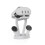 Console Controller Organizer for Meta Quest3/ Quest 2 Grip Organizer for PS MOVE Grip Desktop Organizer White 3