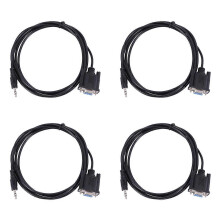 DB 9 naaras - 3,5 mm:n (1/8 tuuman) TRS-stereouros sarjadatakaapeli - 6 jalkaa