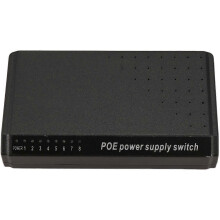 8 Ports 6+2 POE Switch Injector Power over RJ45 Ethernet Family Network System 10/100M for Cameras W