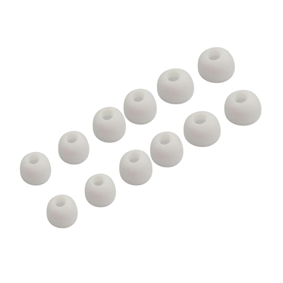 12Pcs / 6 Pairs Replacement Earbuds Ear Tips Ear Buds Silicone Tips For In-Ear Headphones 3 Sizes Small Medium Large Headphone Accessories 9319739673449