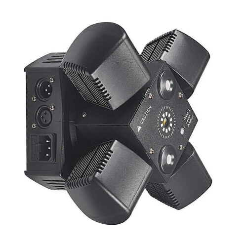 48W πολύχρωμο φως LED με κινούμενη κεφαλή, κόκκινο και πράσ 1