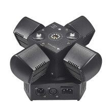48W πολύχρωμο φως LED με κινούμενη κεφαλή, κόκκινο και πράσ