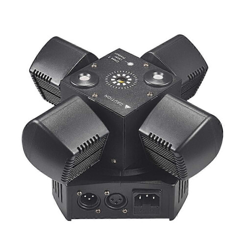 48W πολύχρωμο φως LED με κινούμενη κεφαλή, κόκκινο και πράσ