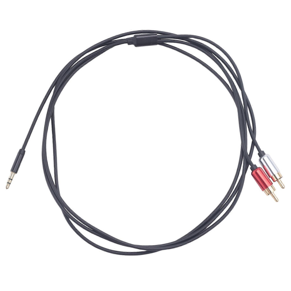 Veggieg Rca Cable 2Rca To 3.5 Audio Cable 3.5Mm Jack Rca Aux Cable For Phone Edifer Home Theater Dvd 2Rca Audio Cable (2M) 9319739663464