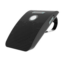 Kit manos libres Bluetooth 4.2 para coche, altavoz HiFi de 2 W, receptor de audio inalámbrico, reproductor