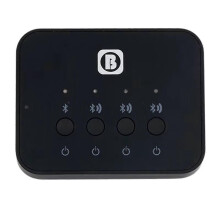 Divisor Bluetooth compatible con auriculares inalámbricos, adaptador para compartir música, transmisor