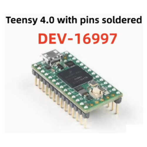1Pcs DEV-16997 Teensy 4.0 Headers IMXRT1062 600MHz Development Board Pin Welded 1