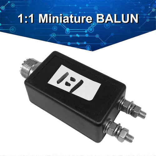 1:1 Μίνι Balun 100W SSB Κατάλληλο για κεραία βραχέων κυμάτων HF, 1