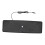 USB Wired Keyboard for Low Vision Users with Large White Keys Black Letters for Old Men 2