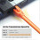 Shielded Cat7 & Cat6A Pass Through RJ45 Connectors (20 Pack) with Boots 4