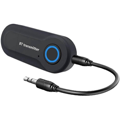 Bluetooth Transmitter Wireless Portable Stereo USB Bluetooth 5.0 Transmitter Adapter compatible 3.5mm Audio Devices TV PC Car
