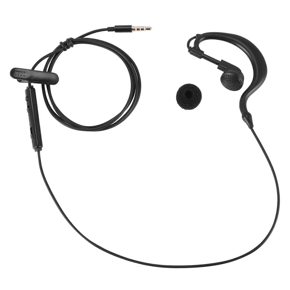 3.5Mm Single In-Ear Only Mono Earphone Earbud Headphone W/ Mic For Phone For Samsung 9319739676426