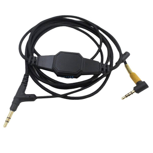 Braided Replacement Cable Extension Cord Wire for Boom Microphone Gaming Headset