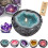 Crystal Geode Candle with Amethyst & Rose Quartz 1