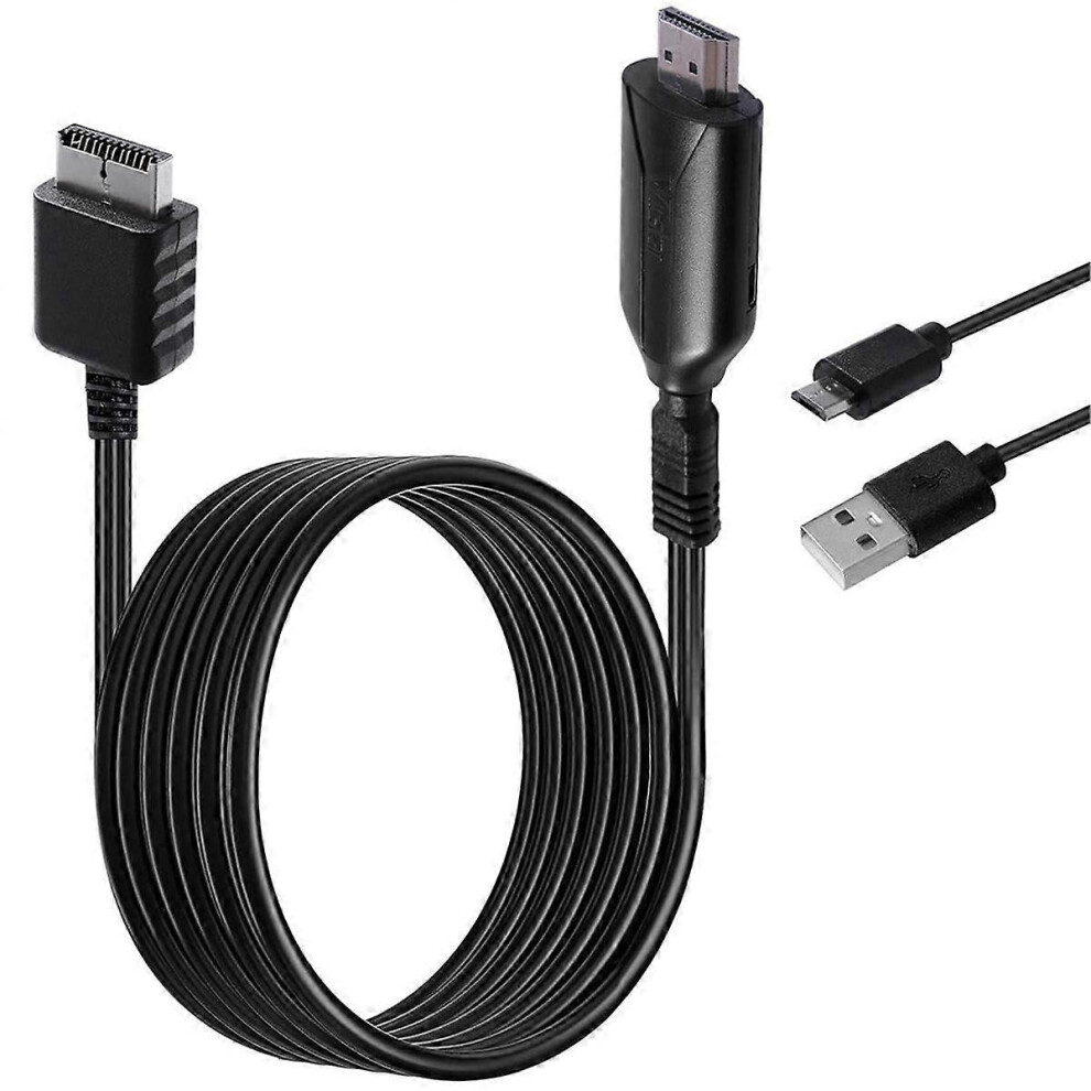 Ps1/Ps2 To -Compatible Adapter Cable For Gaming Consoles, Supports 720P/1080P Hd Output, Compact De 9319739655377