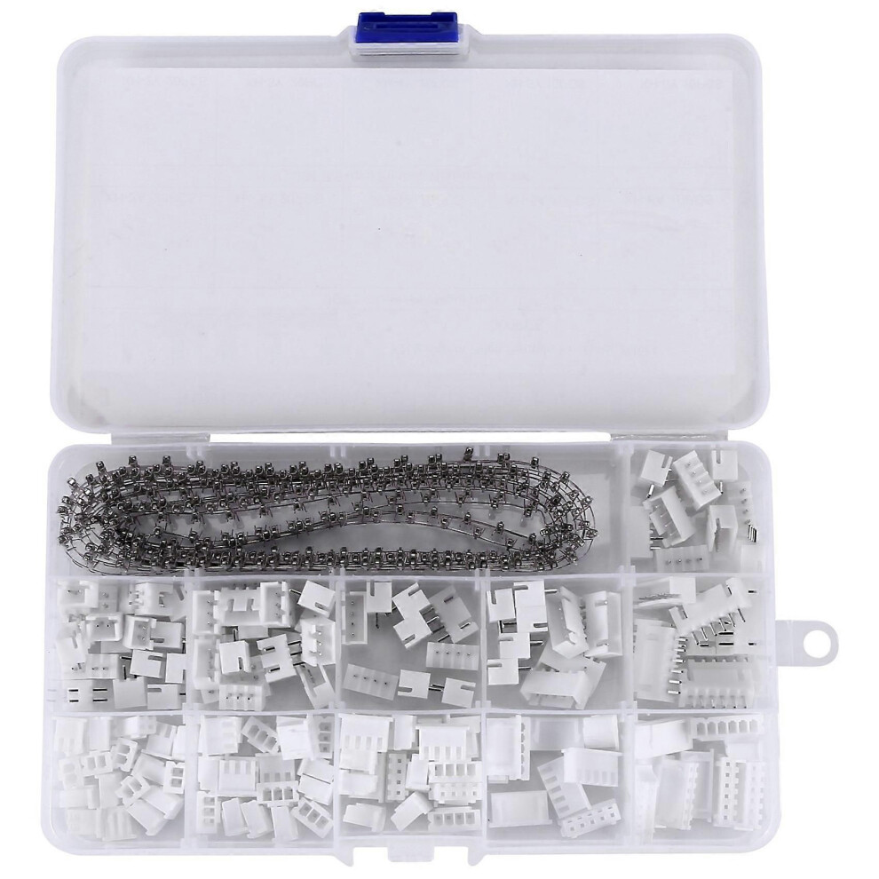 460Pcs 2.54mm JST-XH Kit with 2.54mm Female Pin & 2/3/4/5/6 Pin Plug on ...