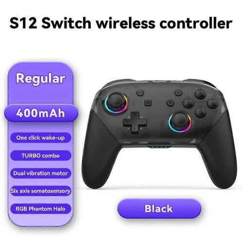 Ασύρματη λαβή Bluetooth S12 για Switch Android Ios Κινητό Υπολογιστή 1