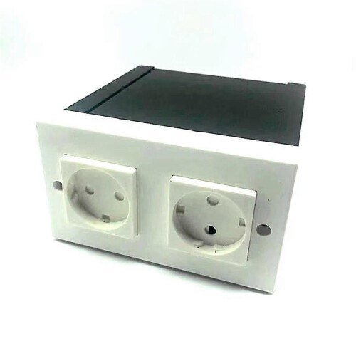 Imitation Double Plug Standard Socket Wall Safe Security Secret Hidden Stash Box 1