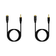 3.5mm Mono Extension Cable 3.5mm 1/8 inch Mini Audio Jack