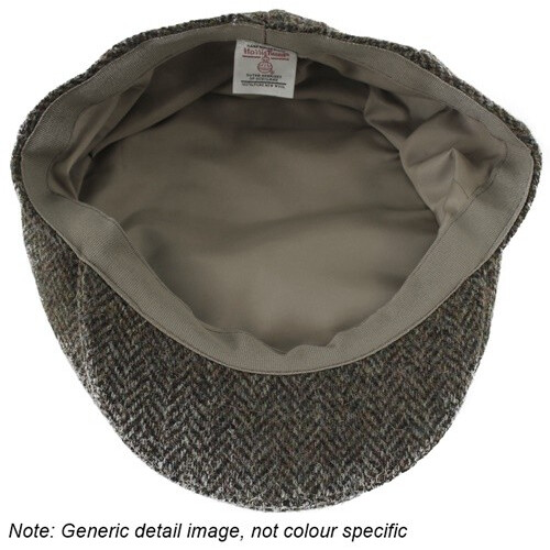 (Checked 5 - Beige, XL) Boardmans Harris Tweed Flat Cap 2