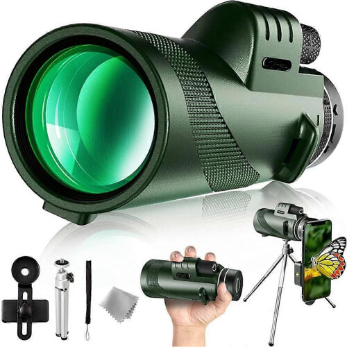 Μονοφθάλμιο τηλεσκόπιο HD 80x100 με προσαρμογέα βάσης smartpho 1