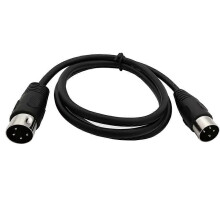 3 Meters 4 Pin DIN Male Plug Connector Cable Male to Male Adapter Extension compatible DVR Digital Video Recorder & DIN Audio