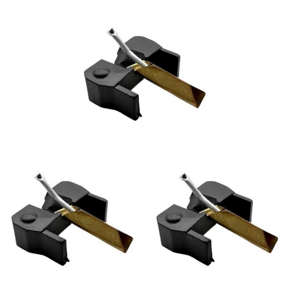 3X For Shure M75 M75ed M75-6S Dual N75 Type2 Transparent Diamond Stylus Needle Phonogrraph Turntable Accessories 9319739668841