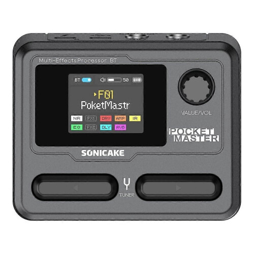 SONICAKE Pocket Master Ηλεκτρικός Ενισχυτής Μπάσου για Κιθάρα, Πεν