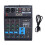 Κονσόλα μίξης USB BT ή 4 καναλιών με Phantom Power 48V για σκηνική εμφάνιση 1