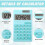 Mini Digital Calculator - Compact and Durable Basic Desktop Tool for Everyday Use 2