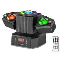 50W LED Beam Moving Head Lights 4-σε-1 Φωτισμός Σκηνής Starry Effect, DMX512 για DJ Pa